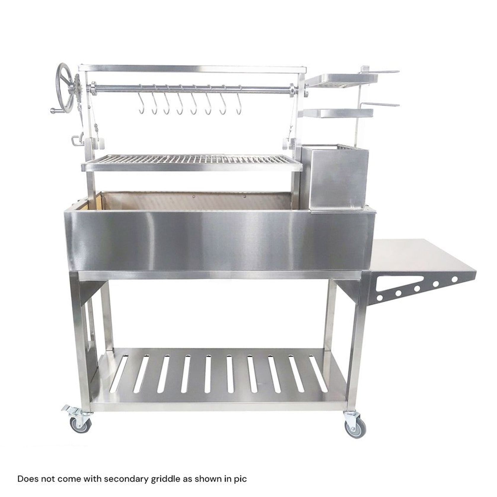 Tagwood BBQ Argentine Santa Maria Wood Fire & Charcoal Grill | BBQ03SS gallery detail image