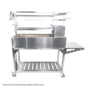 Tagwood BBQ Argentine Santa Maria Wood Fire & Charcoal Grill | BBQ03SS gallery detail image