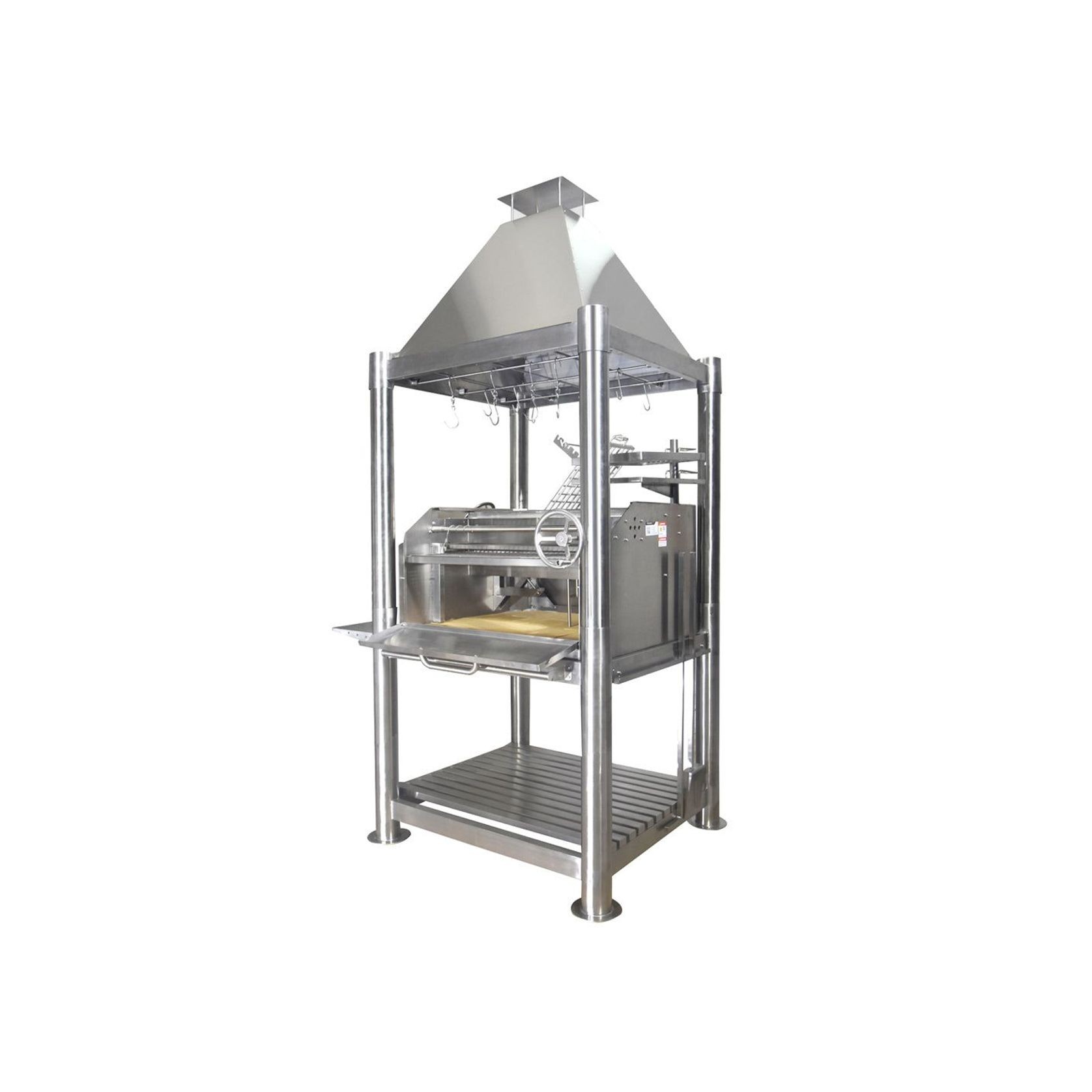 Tagwood BBQ Argentine Wood Fire & Charcoal Grill all Stainless Steel | BBQ02SS gallery detail image