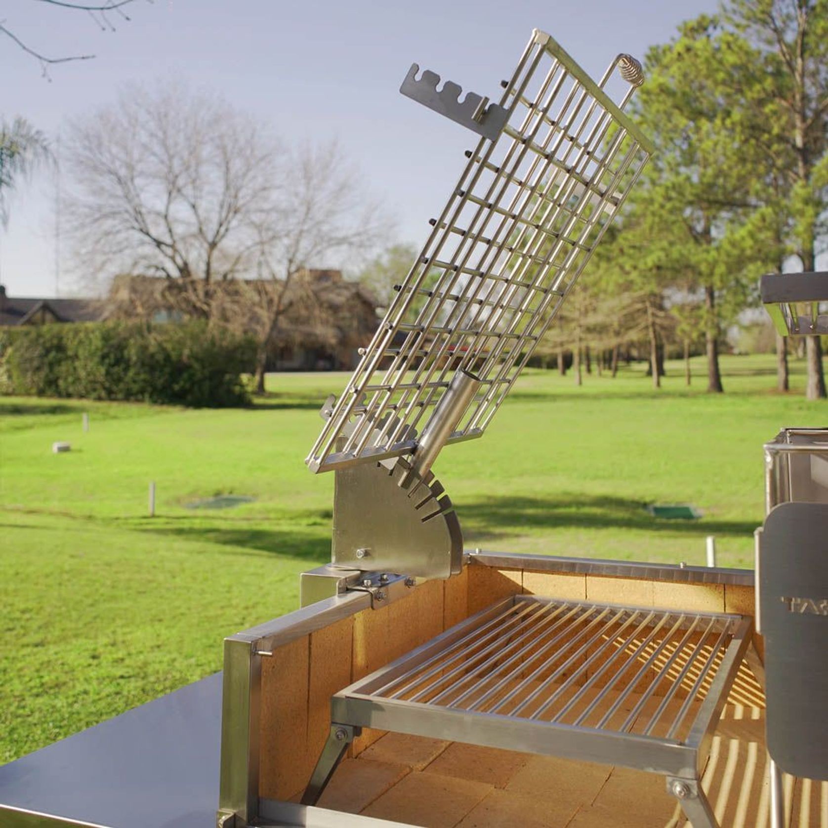 Argentine Extra Large Charcoal & Woodfired Parilla Grill | BBQ26SS gallery detail image