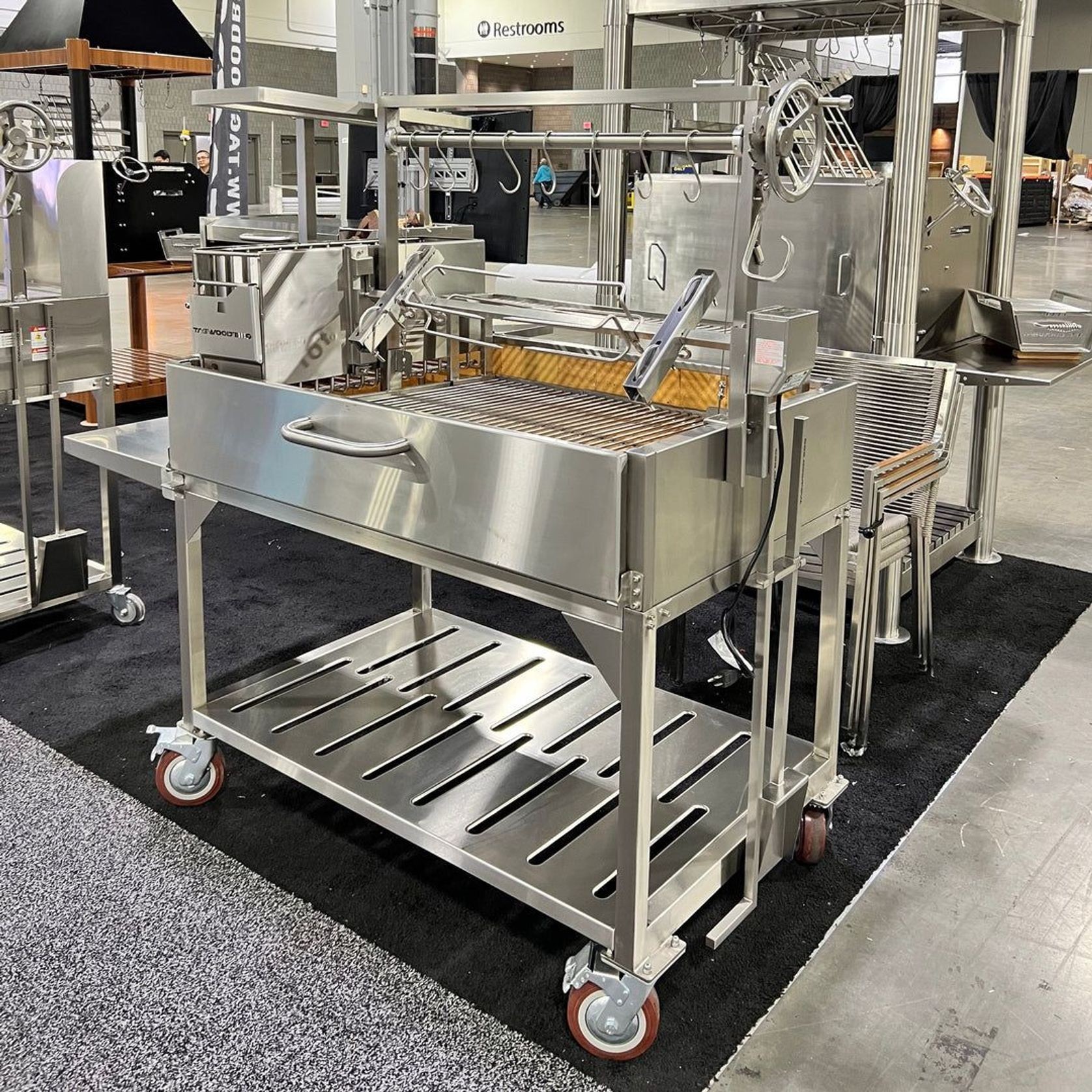 Tagwood BBQ23SS XL Argentine Charcoal & Woodfired Parrilla Grill gallery detail image