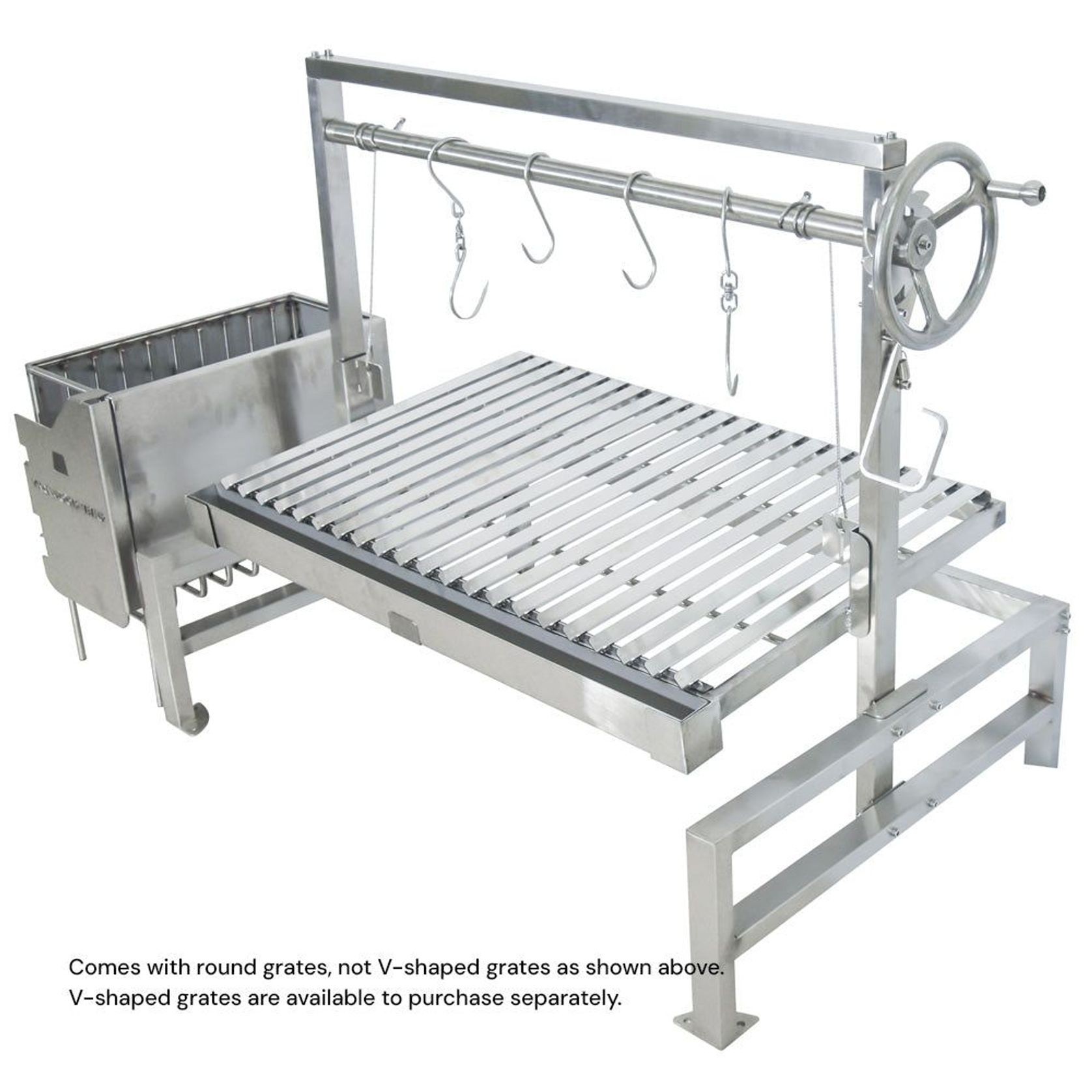 Tagwood BBQ09SS Insert-Style Argentine Parrilla Grill gallery detail image