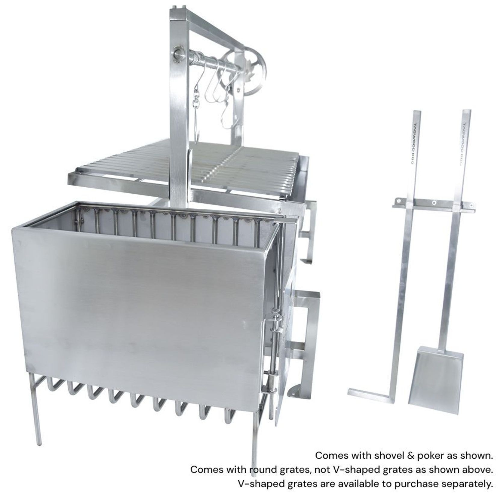 Tagwood BBQ09SS Insert-Style Argentine Parrilla Grill gallery detail image