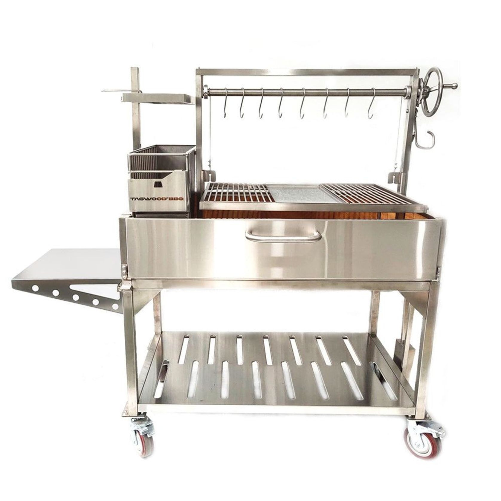 Tagwood BBQ23SS XL Argentine Charcoal & Woodfired Parrilla Grill gallery detail image