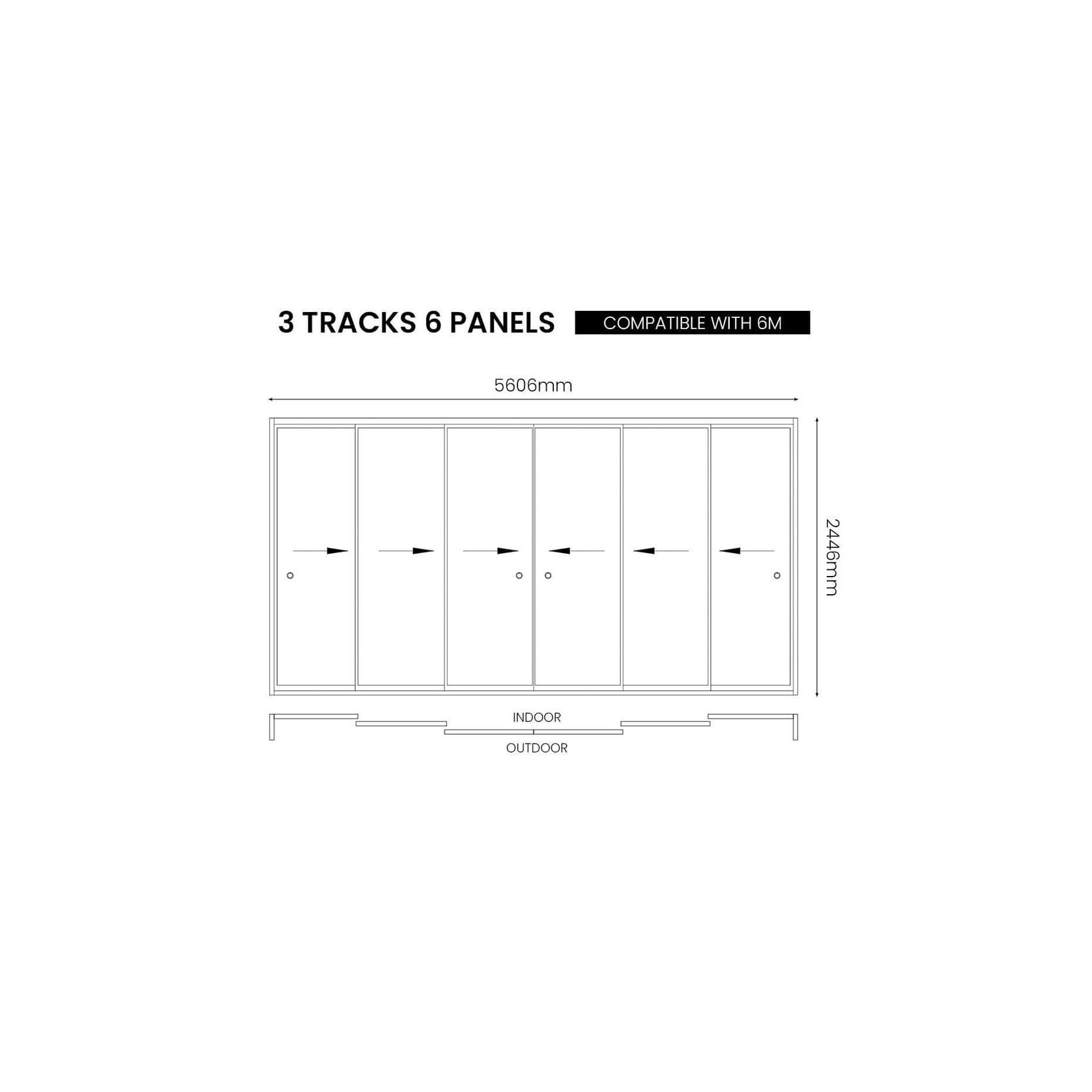 Glass Sliding Door For Tasman Freestanding Pergola gallery detail image