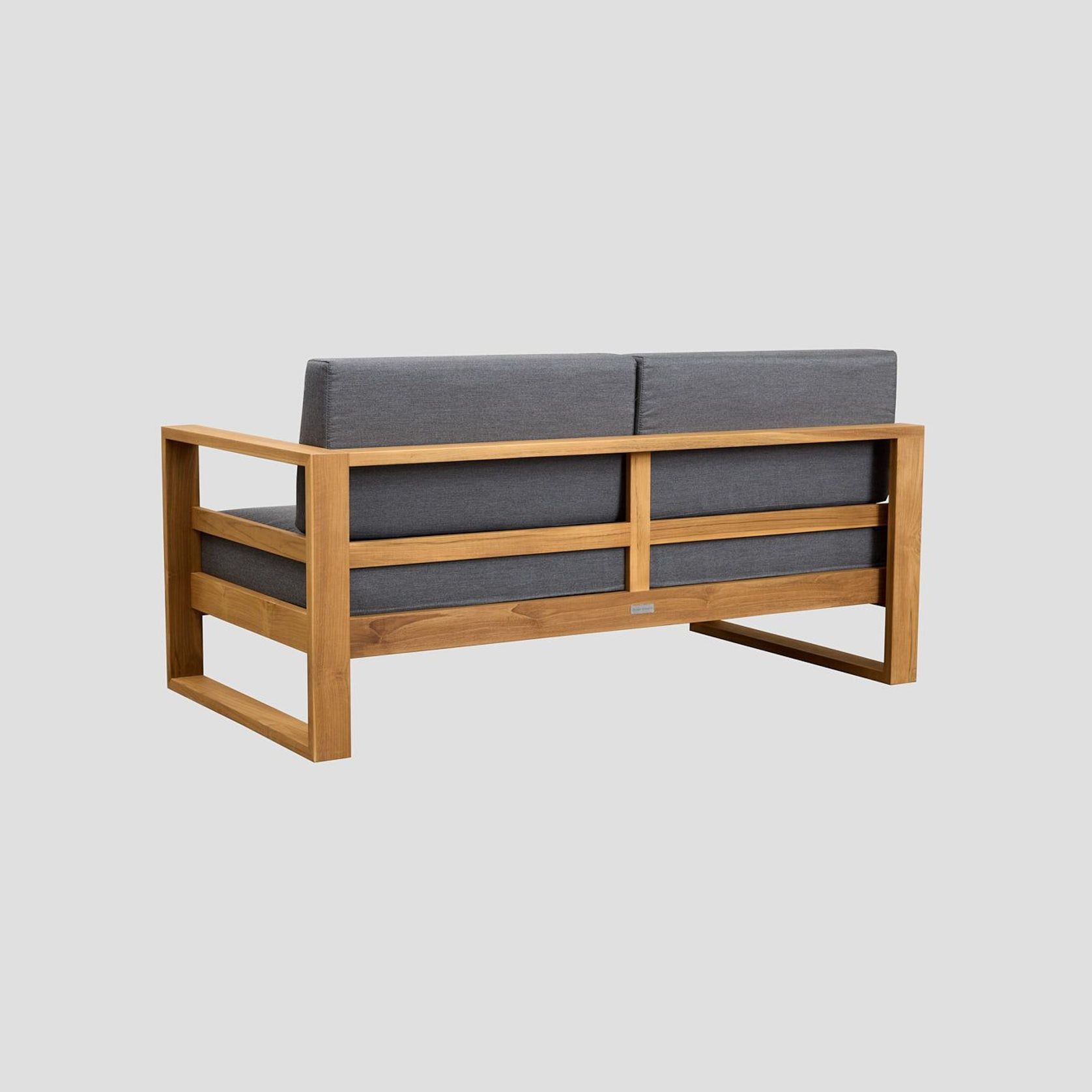 Tasman Teak Double Left Arm Section gallery detail image