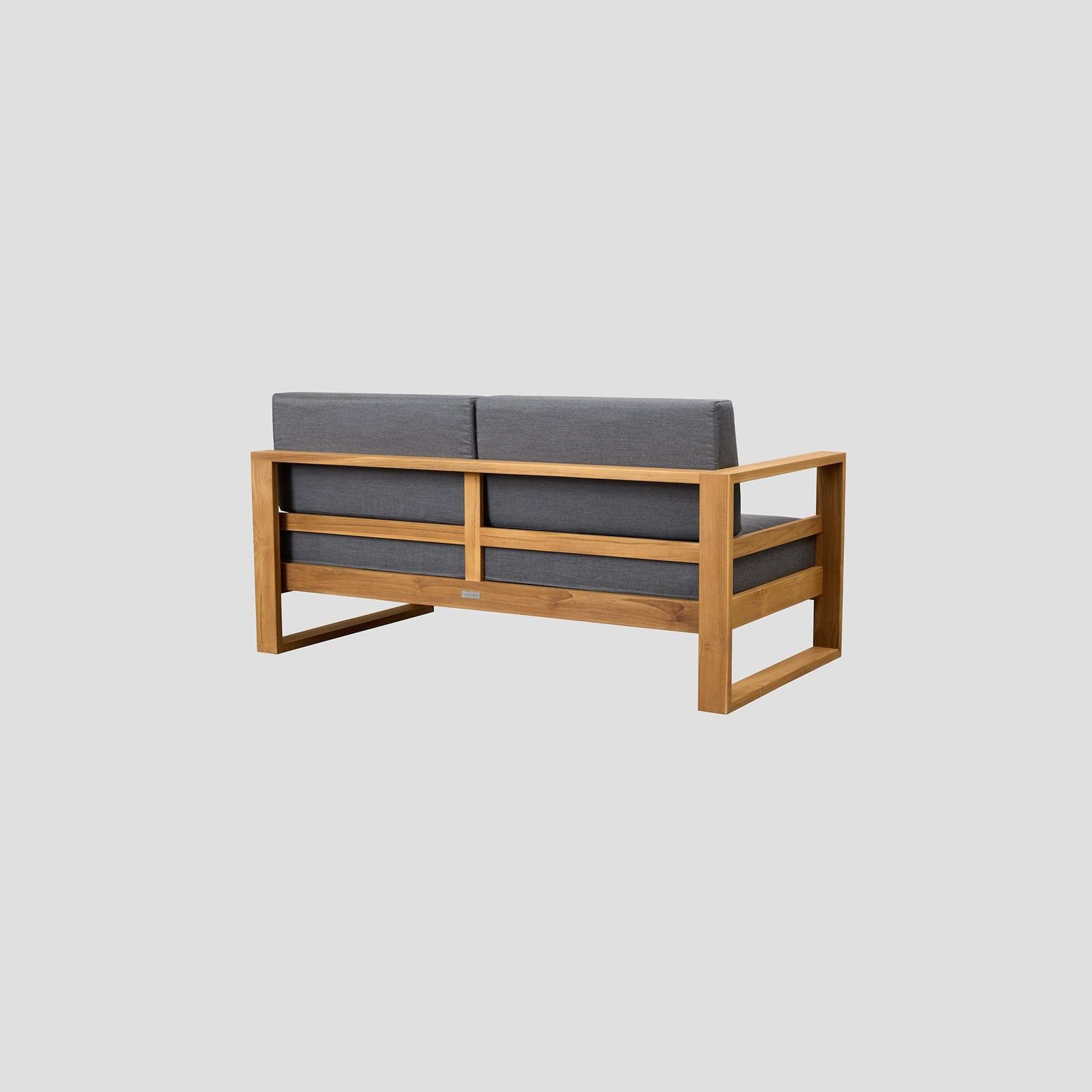 Tasman Teak Double Right Arm Section gallery detail image