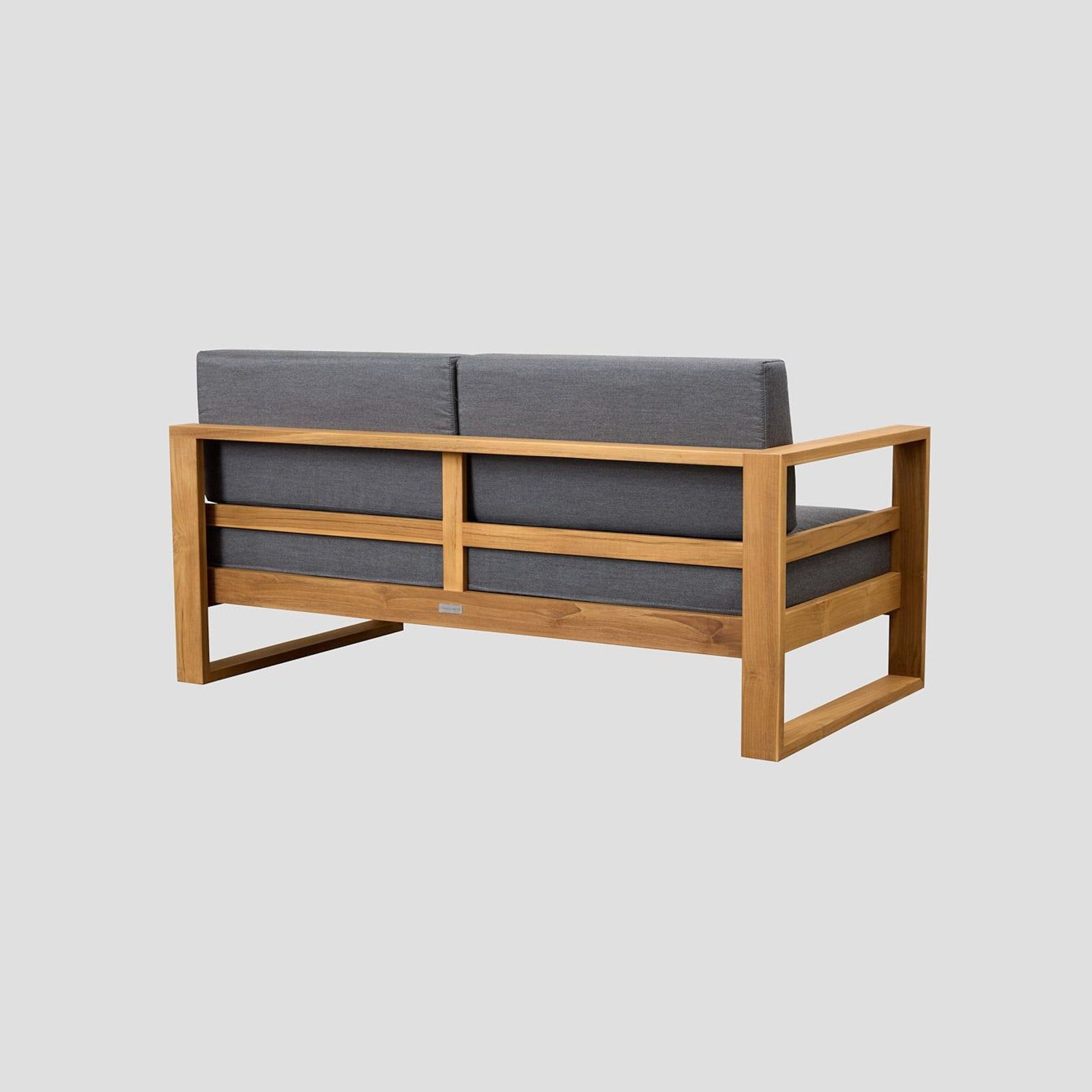 Tasman Teak Double Right Arm Section gallery detail image