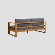 Tasman Teak Double Sofa gallery detail image