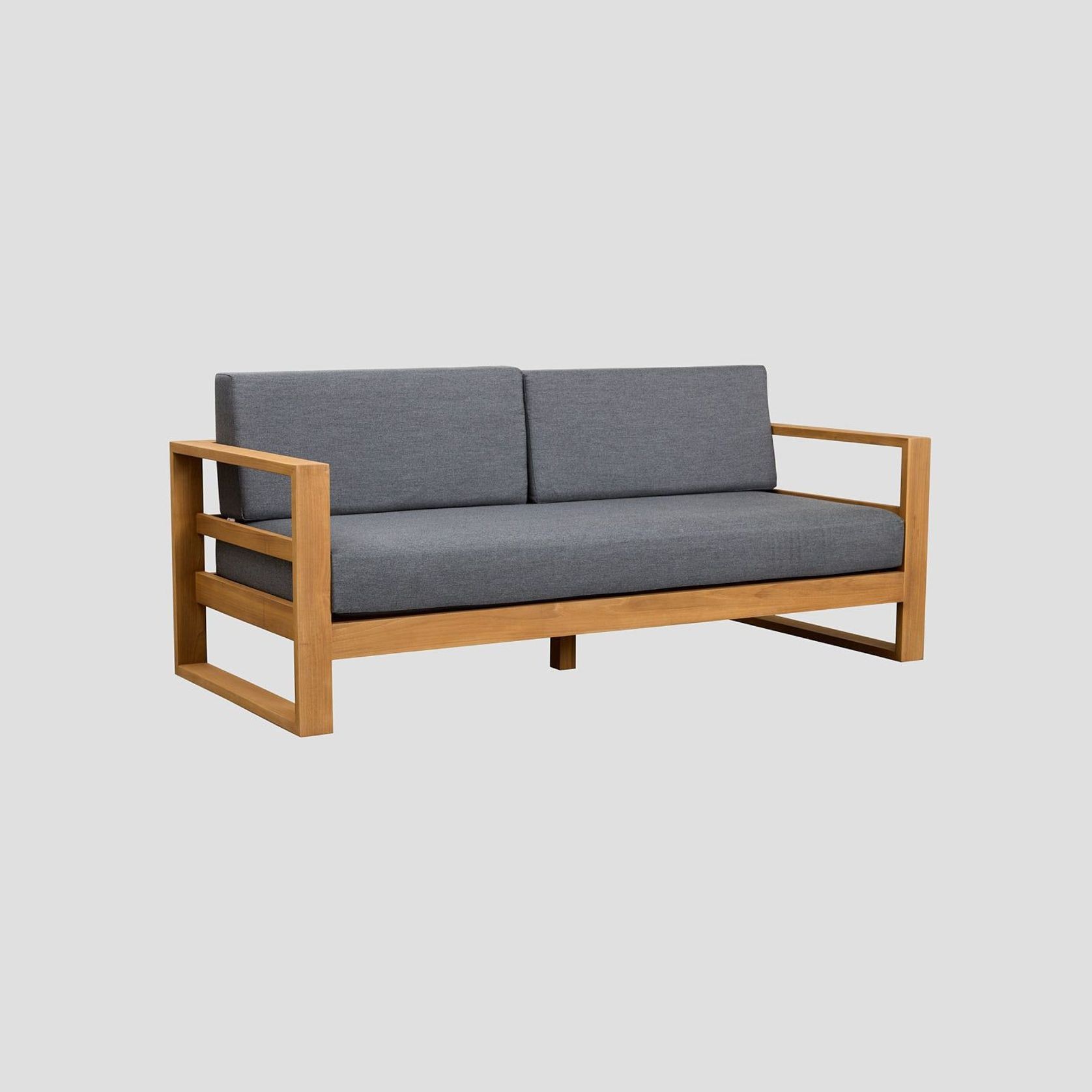 Tasman Teak Double Sofa gallery detail image