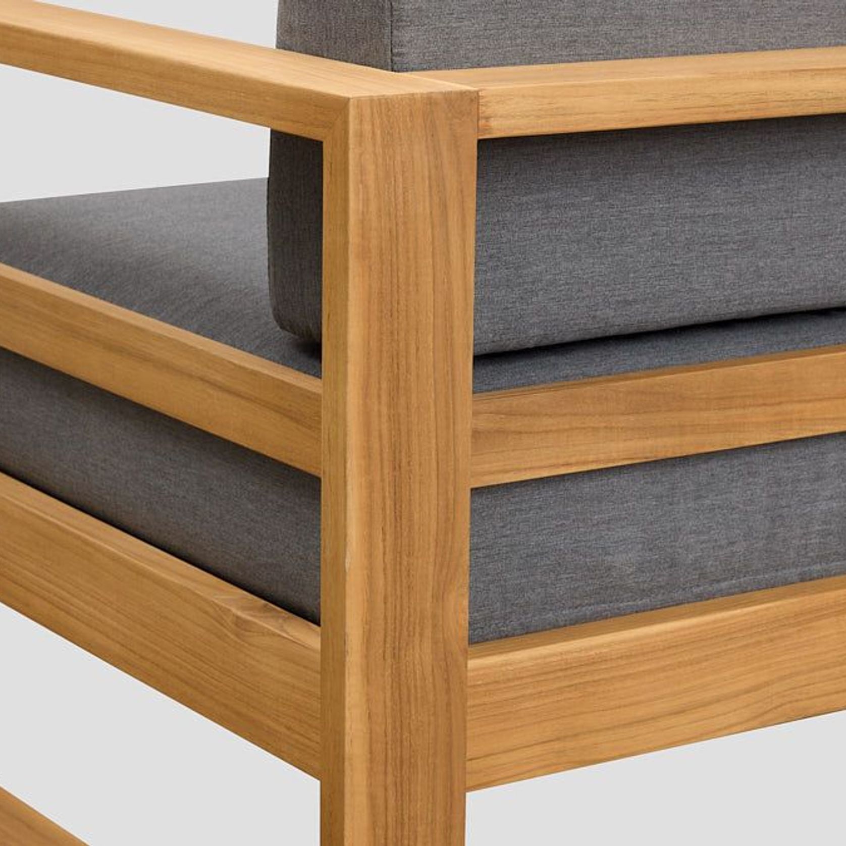 Tasman Teak Single Sofa gallery detail image