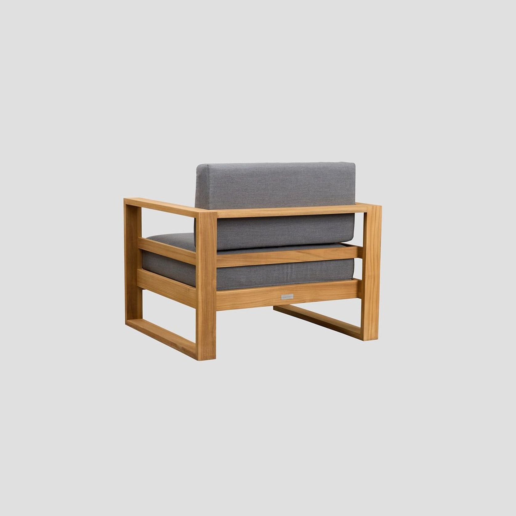 Tasman Teak Single Sofa gallery detail image