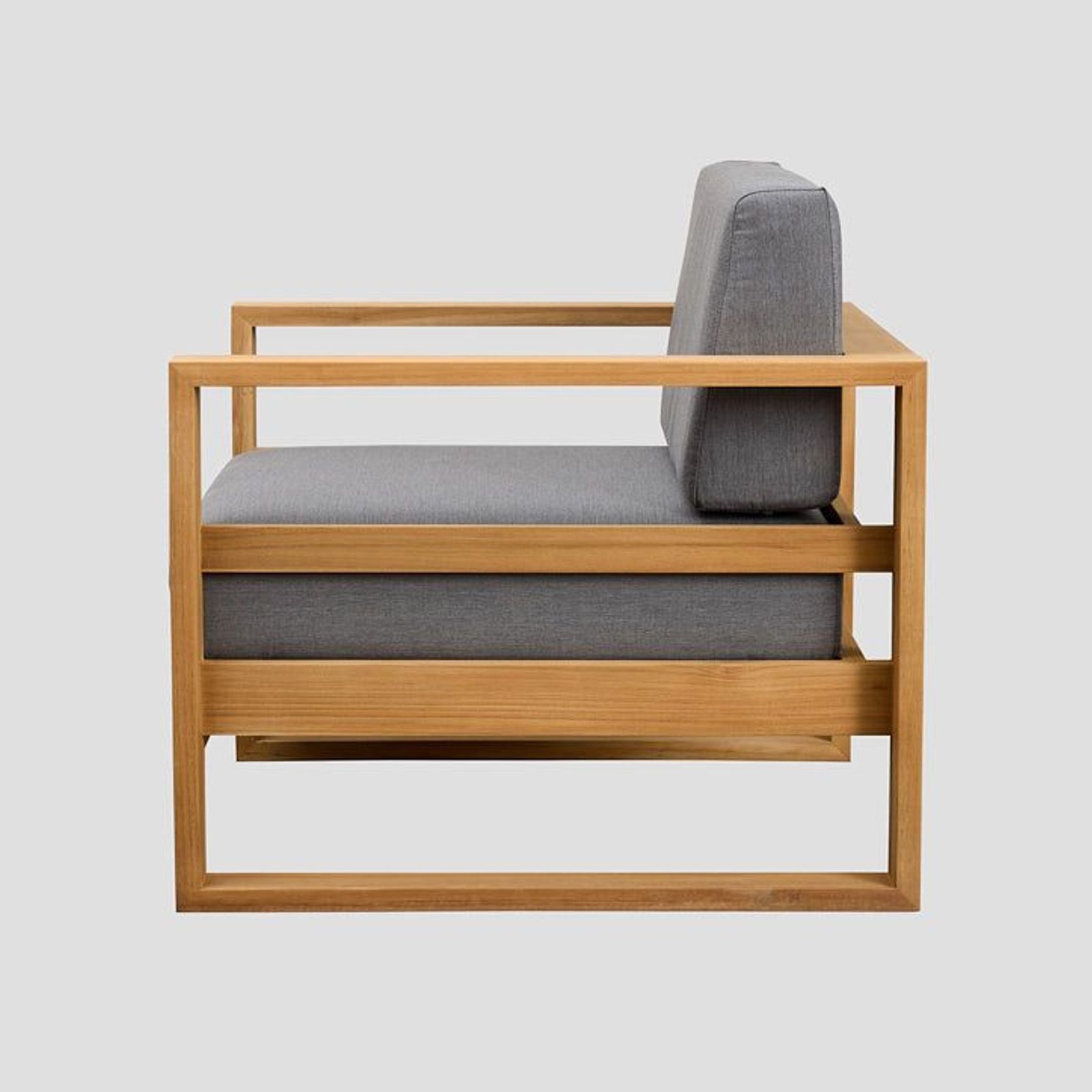 Tasman Teak Single Sofa gallery detail image