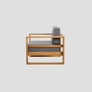 Tasman Teak Single Sofa gallery detail image