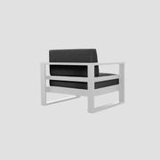 Tasman Alu Single Sofa gallery detail image