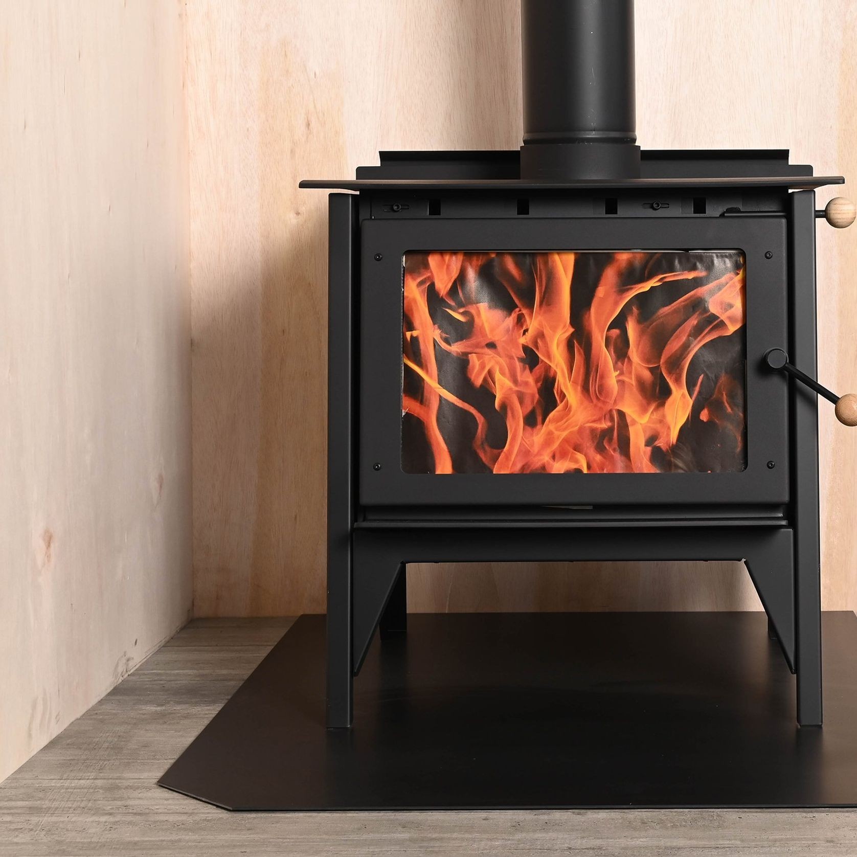 Warmington | Tasman Freestanding Woodburner with Flue gallery detail image