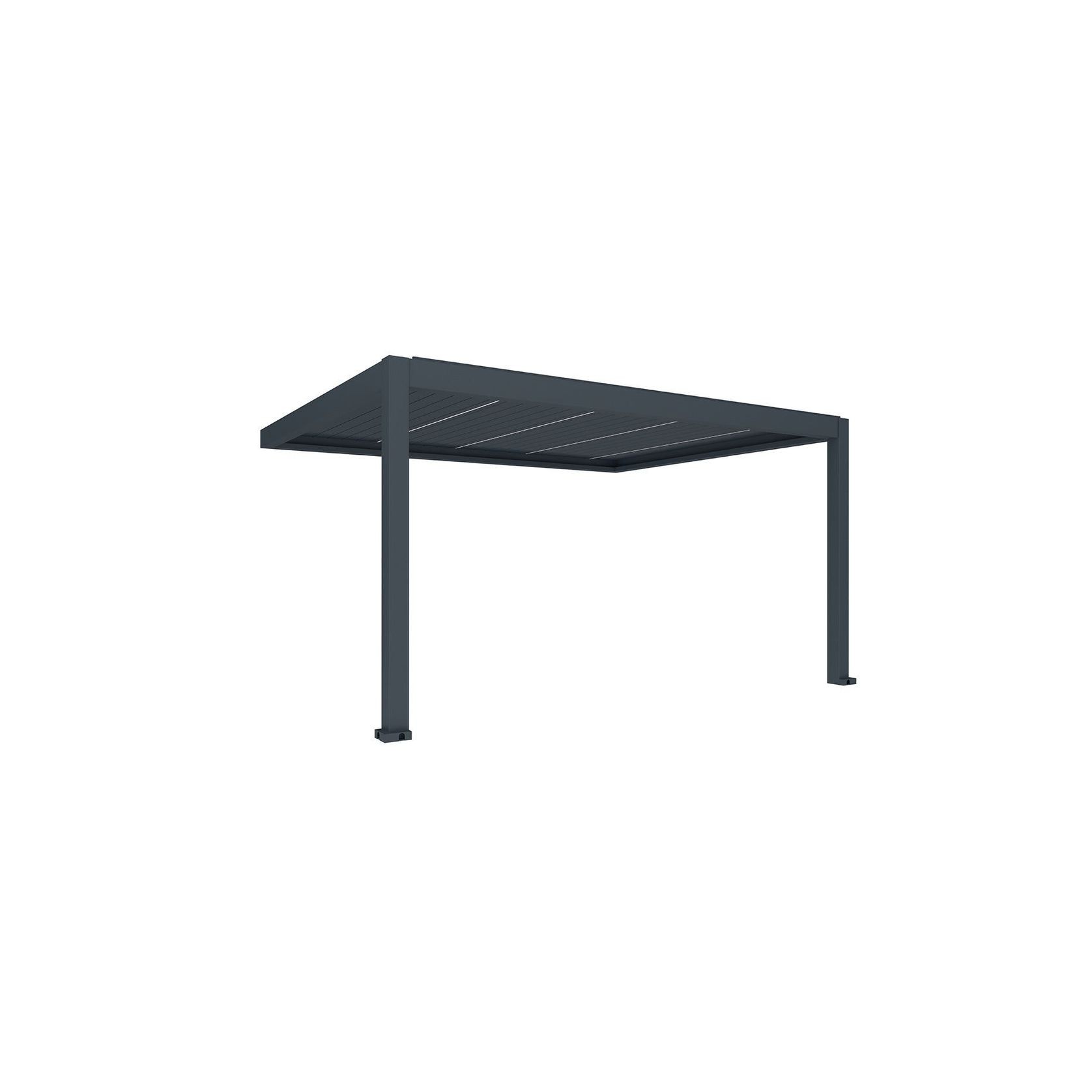 Tasman Motorised Wall Mounted Louvre Roof Aluminium Pergola gallery detail image