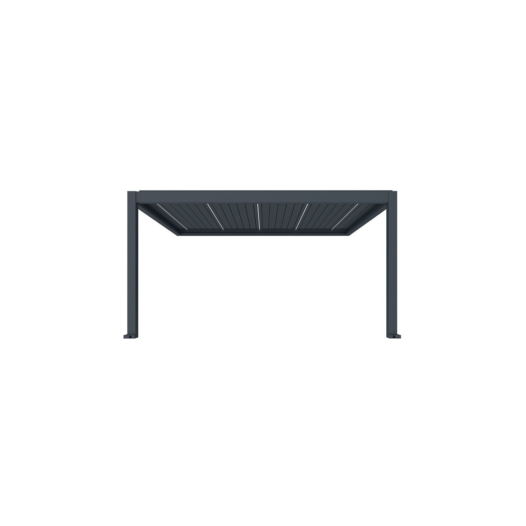 Tasman Motorised Wall Mounted Louvre Roof Aluminium Pergola gallery detail image