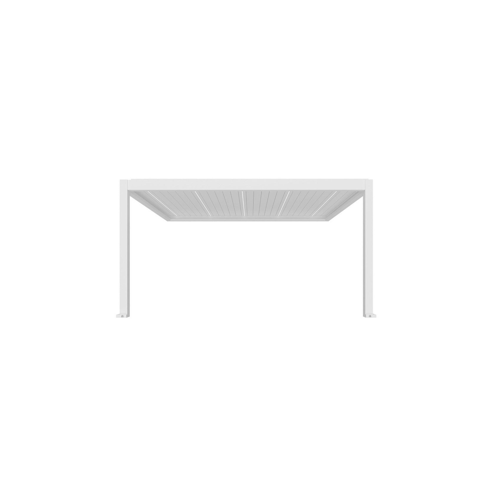 Tasman Motorised Wall Mounted Louvre Roof Aluminium Pergola gallery detail image