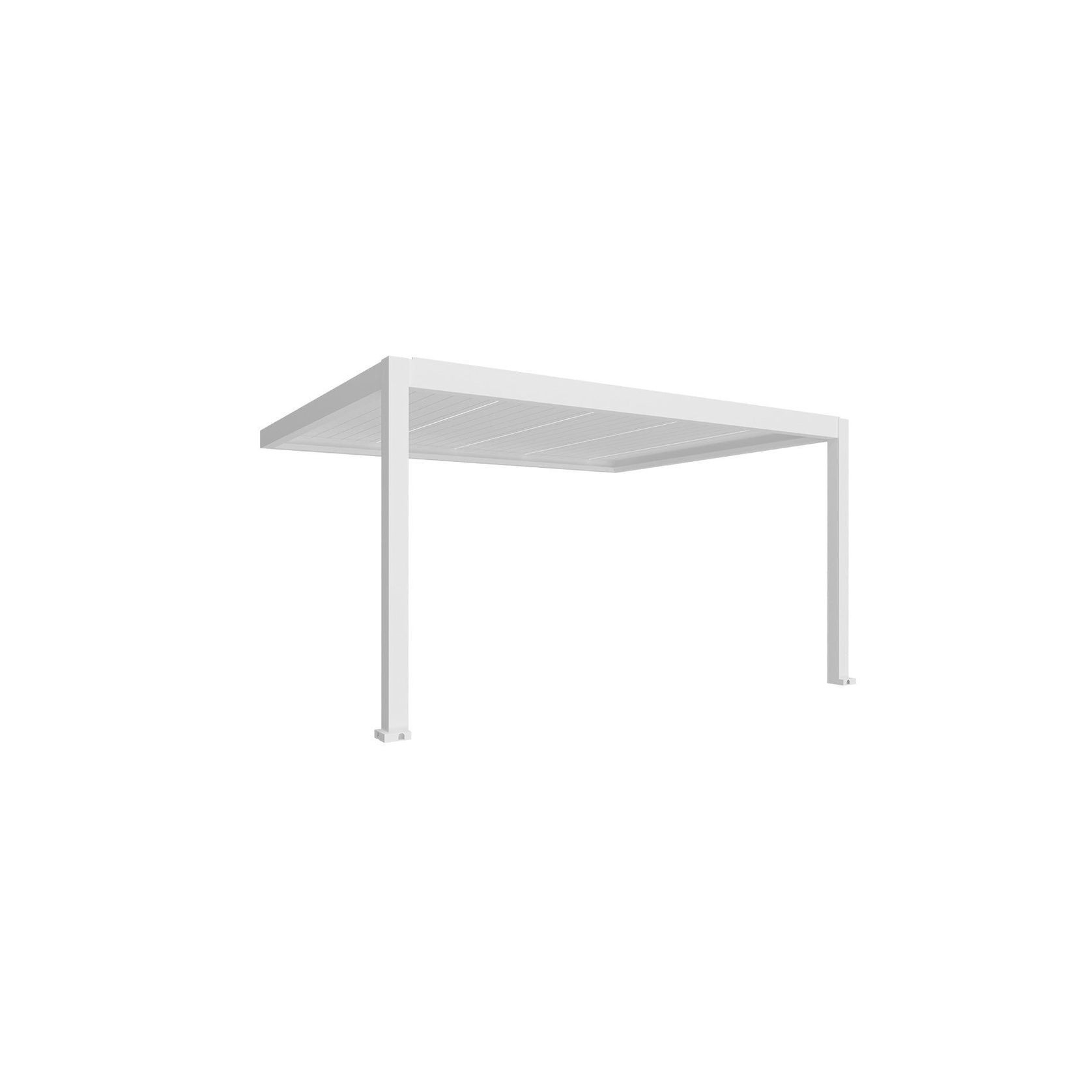 Tasman Motorised Wall Mounted Louvre Roof Aluminium Pergola gallery detail image