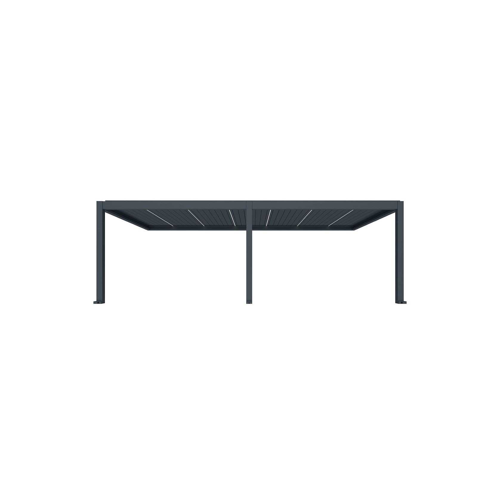 Tasman Motorised Wall Mounted Louvre Roof Aluminium Pergola gallery detail image