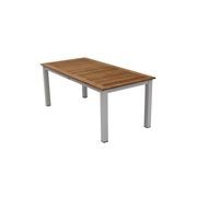 Rome 6 Seater Teak Wood Outdoor Dining Table Set gallery detail image