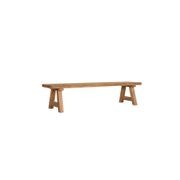 Stalwart Teak A Frame Dining Bench Seat 200cm gallery detail image