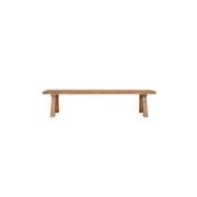 Stalwart Teak A Frame Dining Bench Seat 200cm gallery detail image