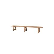 Stalwart Teak A Frame Dining Bench Seat 300cm gallery detail image