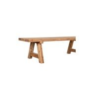 Stalwart Teak A Frame Dining Bench Seat 300cm gallery detail image