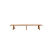 Stalwart Teak A Frame Dining Bench Seat 300cm gallery detail image