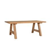 Stalwart Teak A Frame Dining Table 200 X 100cm gallery detail image