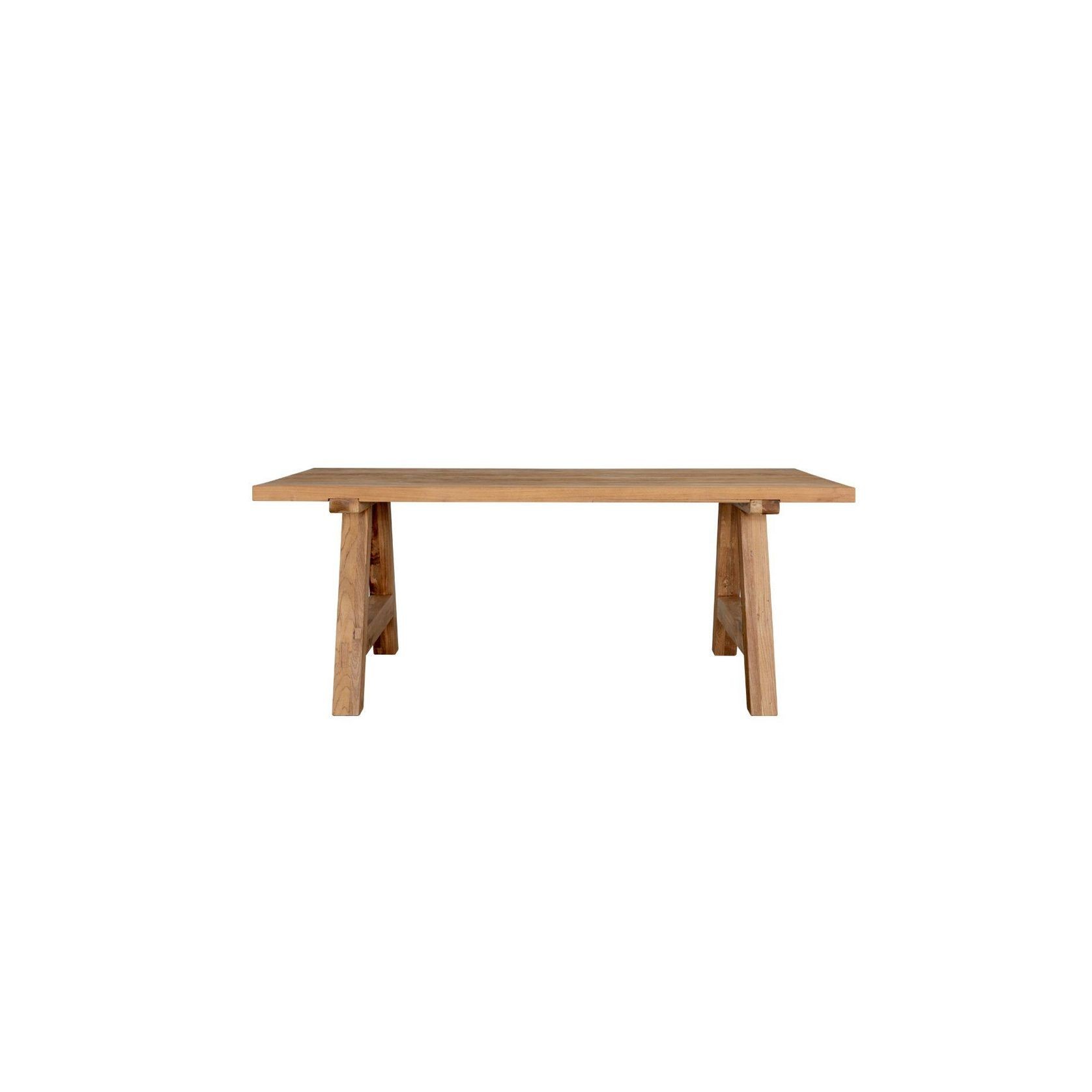Stalwart Teak A Frame Dining Table 200 X 100cm gallery detail image