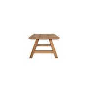 Stalwart Teak A Frame Dining Table 200 X 100cm gallery detail image