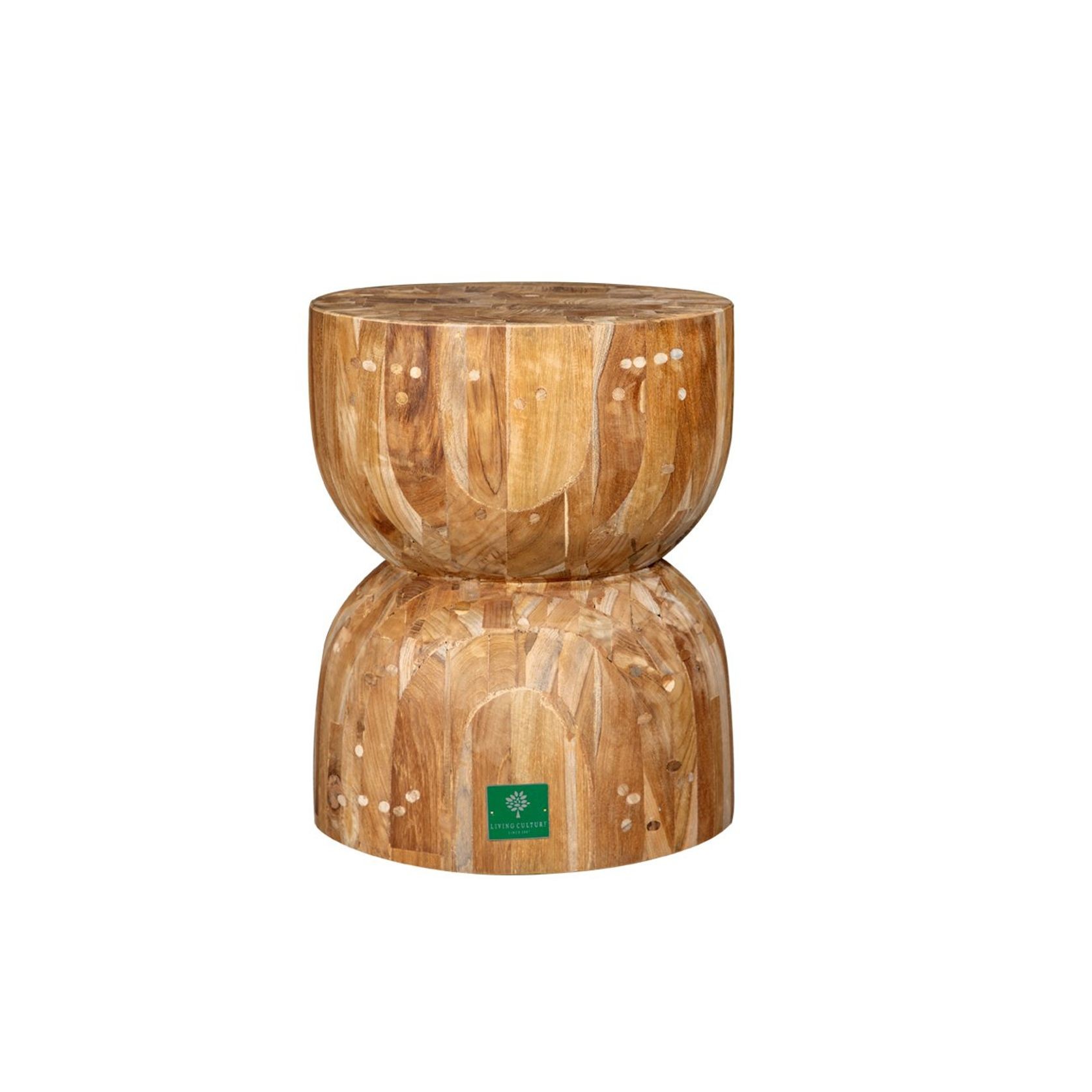 Teak Curve Stool gallery detail image