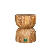 Teak Curve Stool gallery detail image