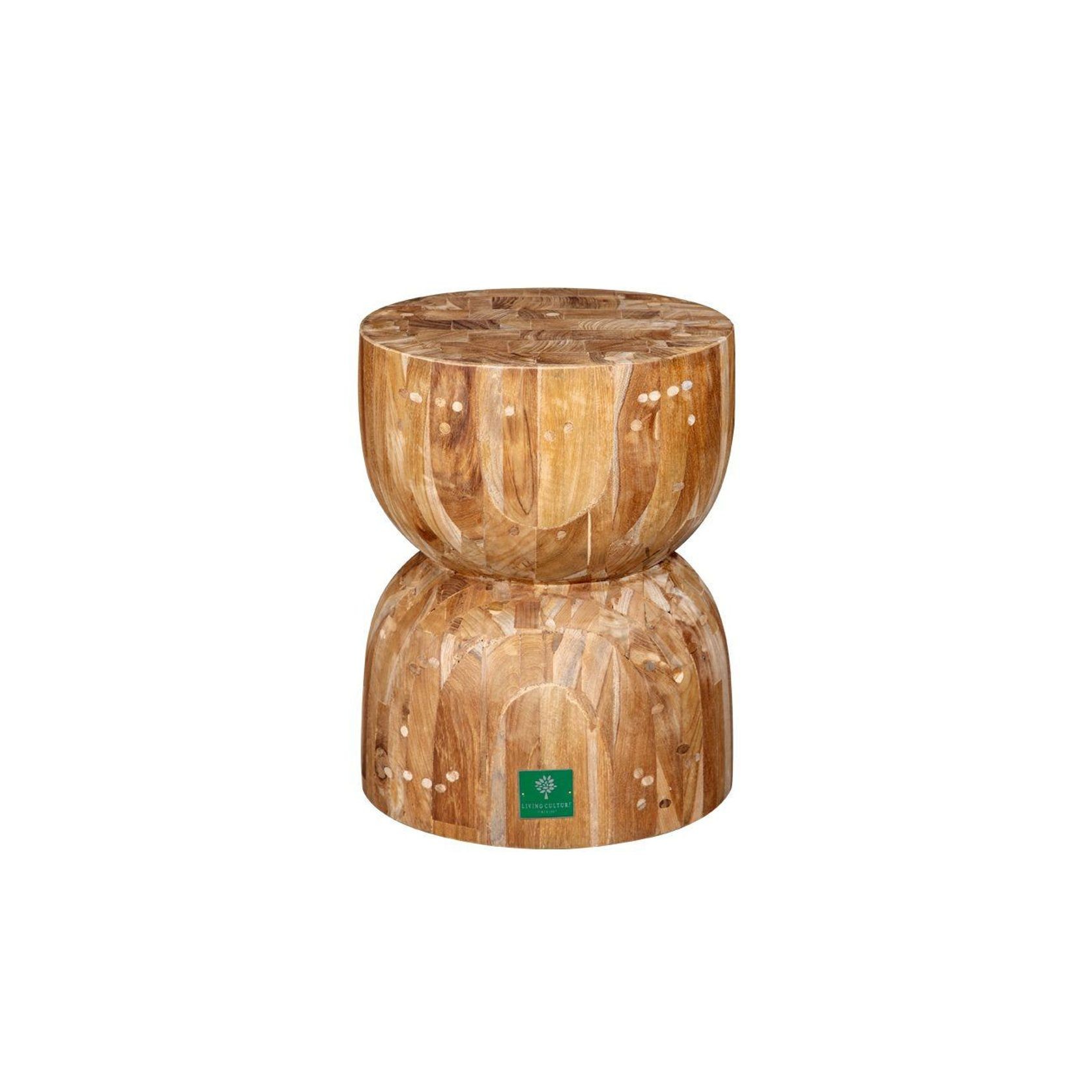 Teak Curve Stool gallery detail image