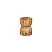Teak Curve Stool gallery detail image