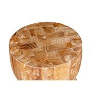 Teak Curve Stool gallery detail image