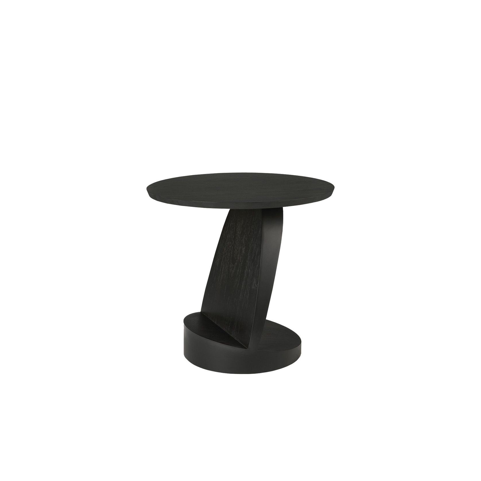 Teak Oblic side table gallery detail image