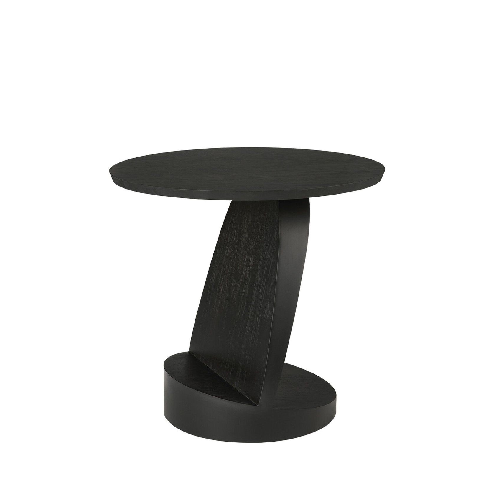 Teak Oblic side table gallery detail image
