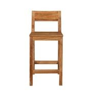 Teak Outdoor Counter Height Chair gallery detail image