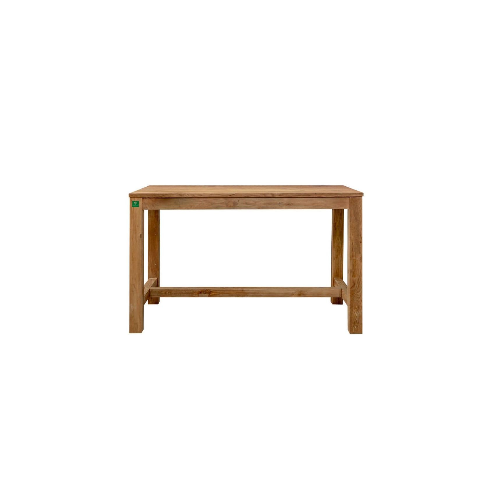 Teak Rectangular Counter Height Table gallery detail image