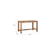 Teak Rectangular Counter Height Table gallery detail image
