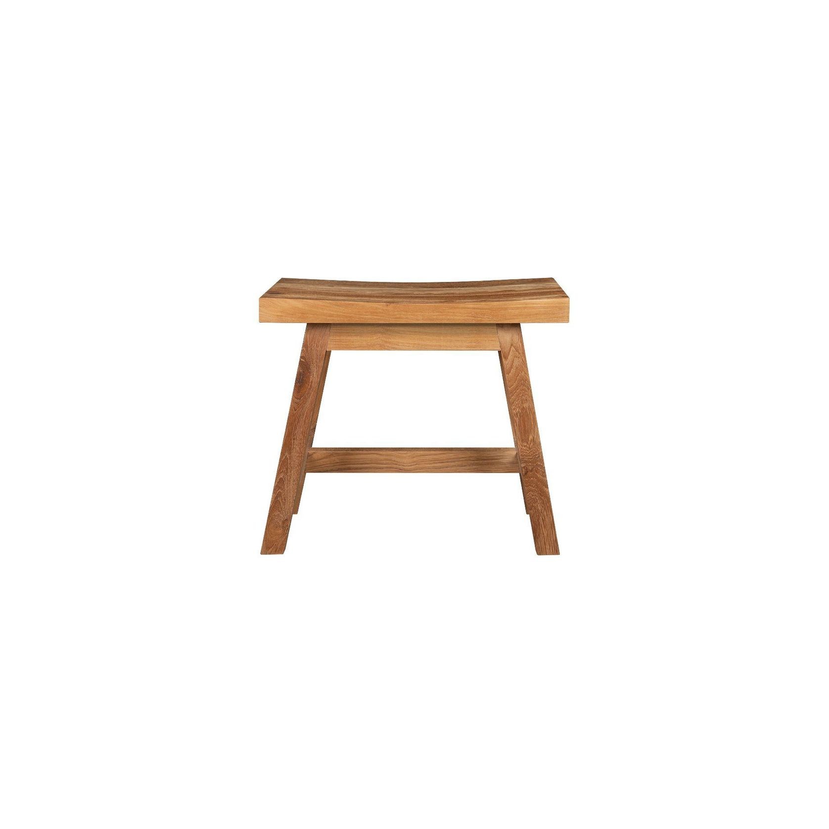 Teak Rectangular Stool gallery detail image