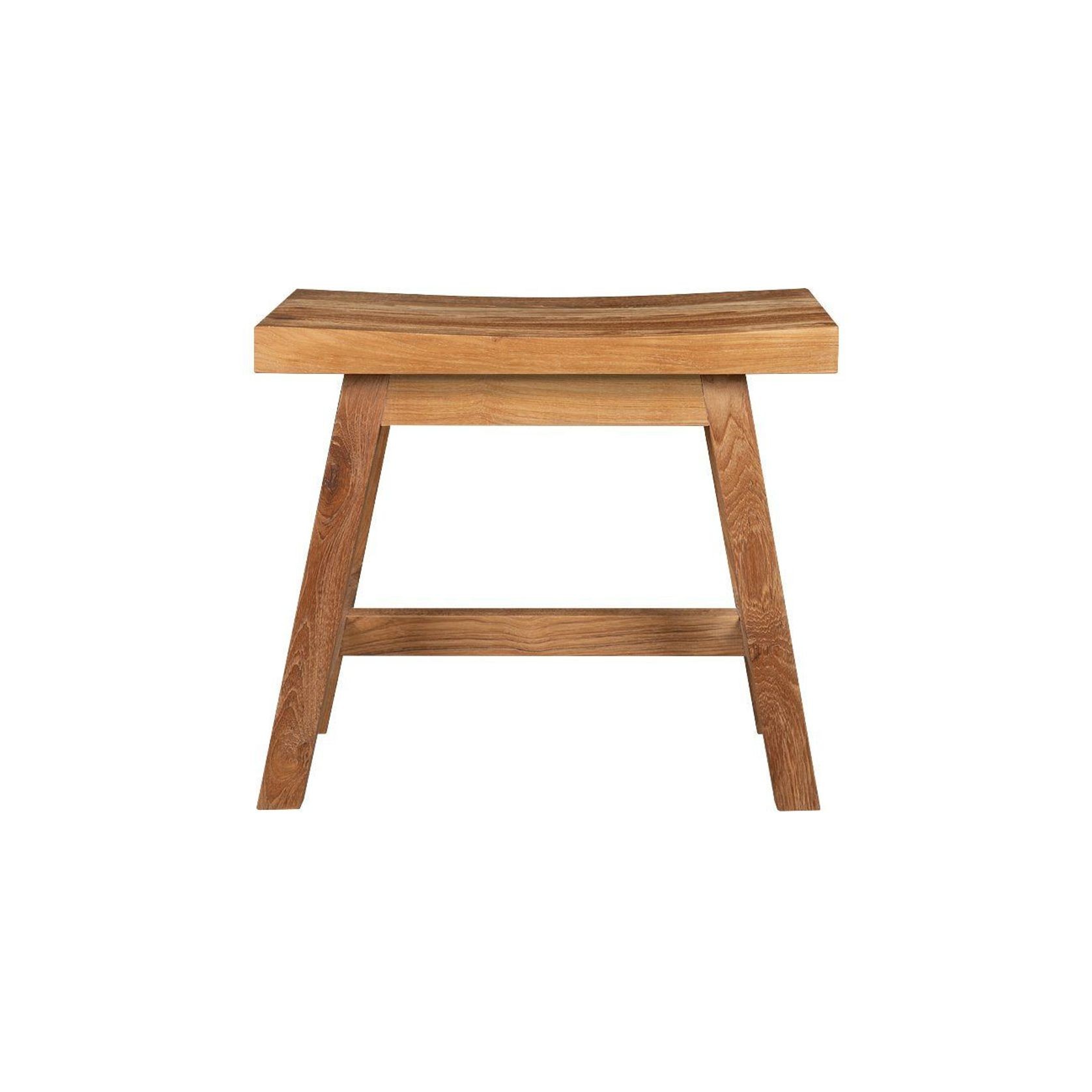 Teak Rectangular Stool gallery detail image
