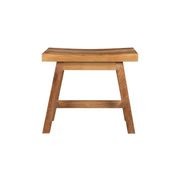Teak Rectangular Stool gallery detail image