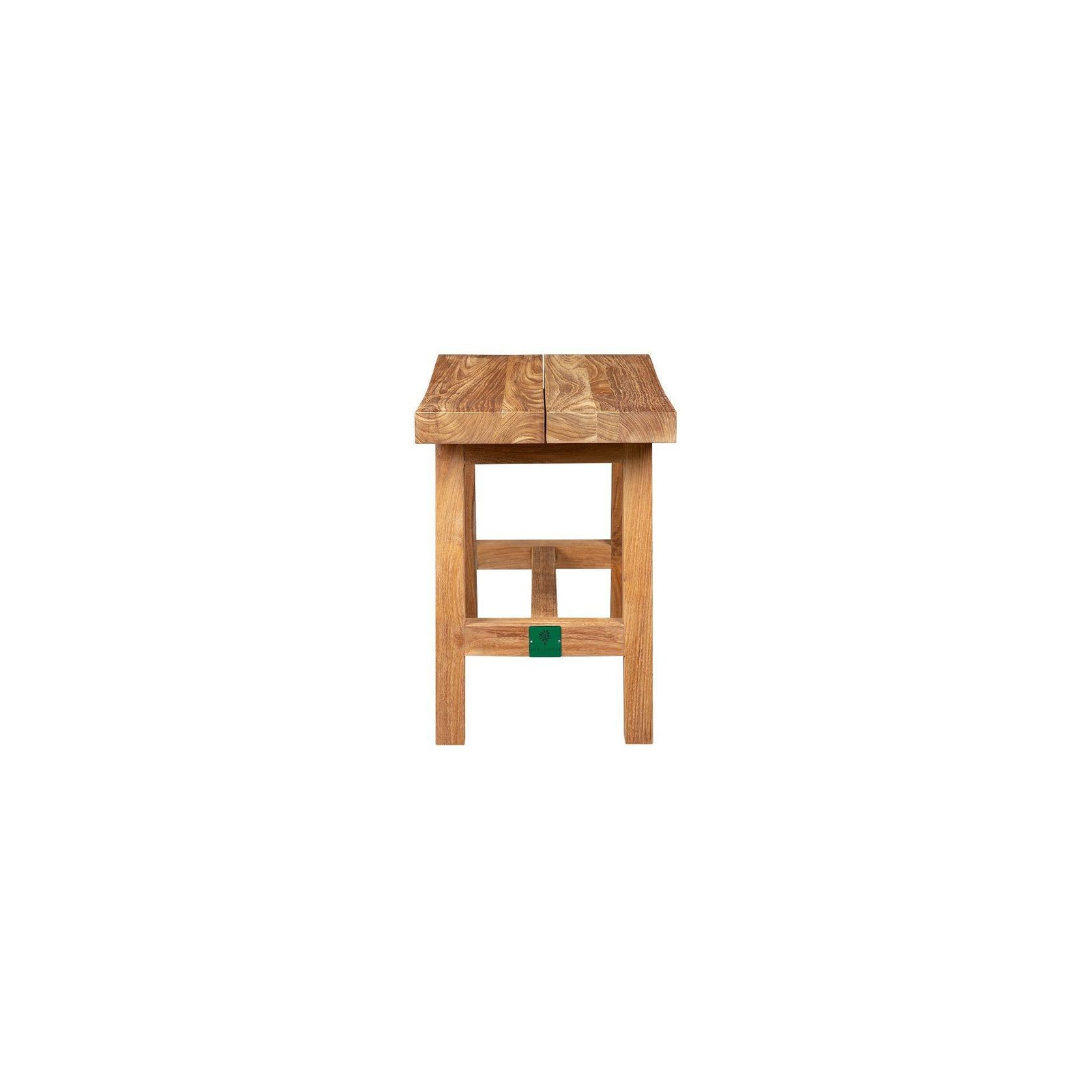 Teak Rectangular Stool gallery detail image