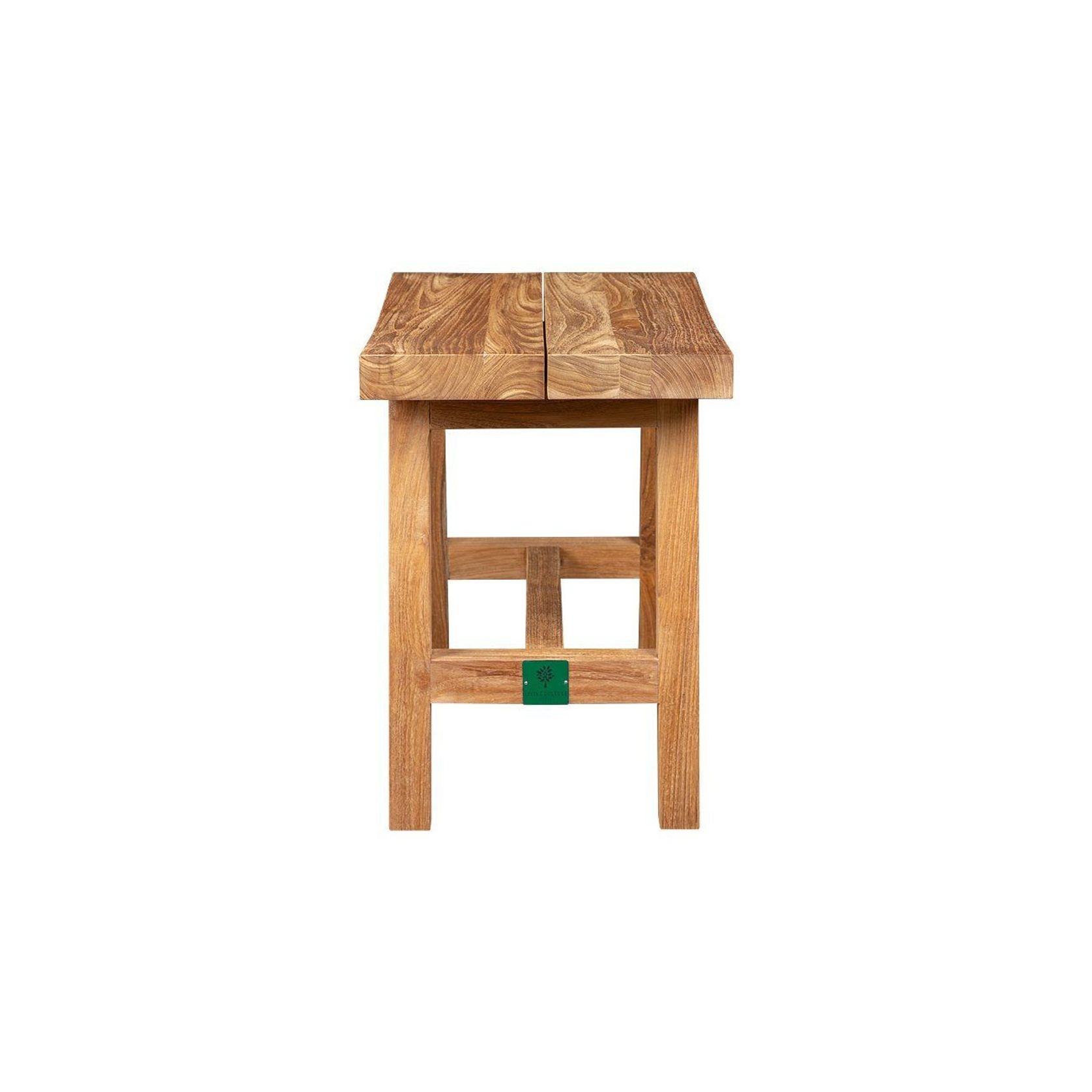 Teak Rectangular Stool gallery detail image