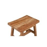 Teak Rectangular Stool gallery detail image